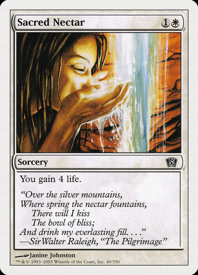 Nectar Sacré [Huitième édition]