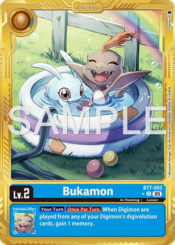 Bukamon [BT7-002] (Borde Dorado) [Advanced Booster Digimon Generation]