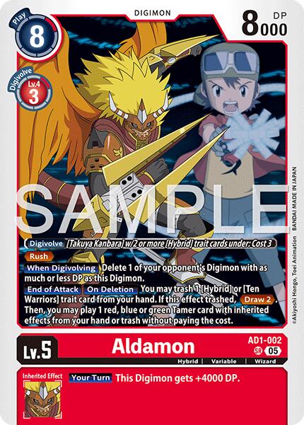 Aldamon [AD1-002] [Advanced Booster Digimon Generation]