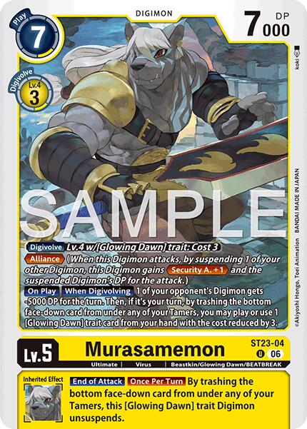 Murasamemon [ST23-04] [Deck de Démarrage: Beatbreak]