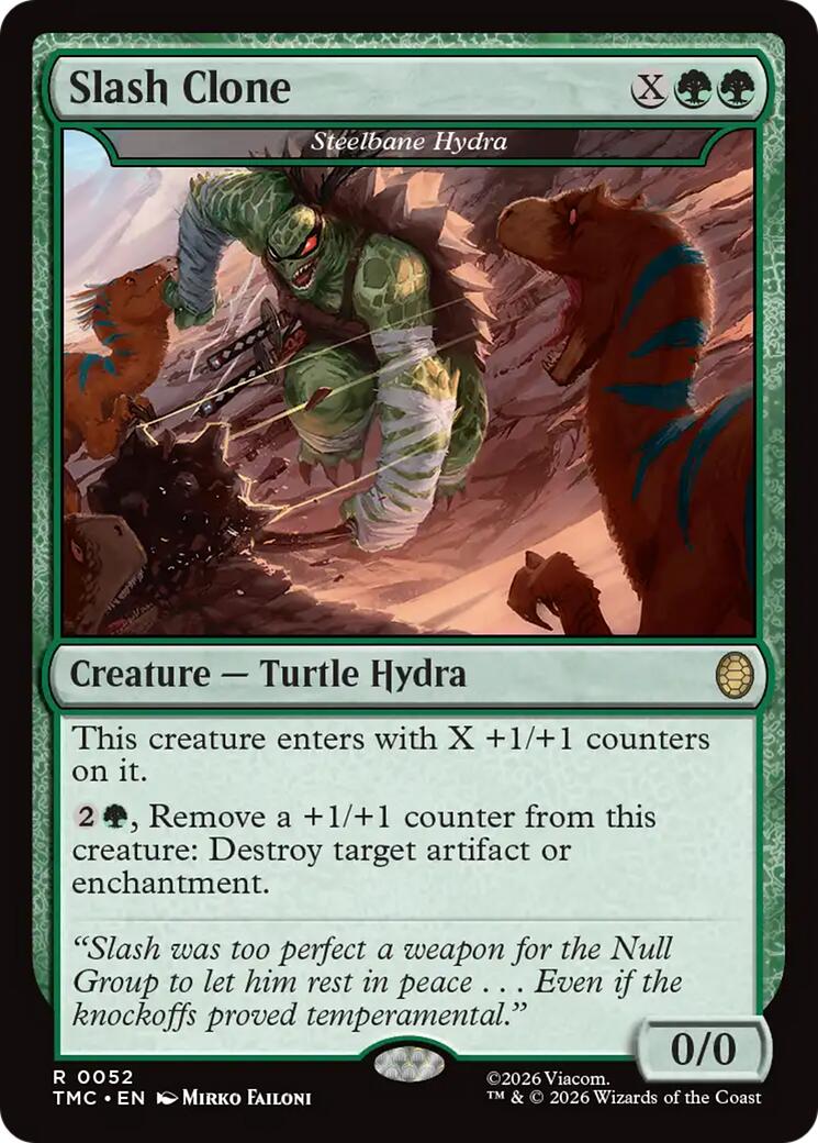 Clon de Slash - Hidra azotadora de acero [Commander de las Tortugas Ninja]