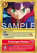 Les plus forts des frères [BT21-090] (Bordure dorée) [Digimon Generation - Booster Avancé]