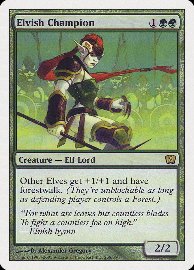 Champion elfe [Neuvième édition]