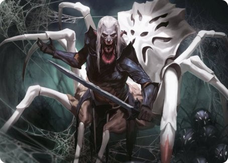 Carte illustrée de Drider [Dungeons & Dragons : Aventures dans les Royaumes Oubliés - Série d'art]