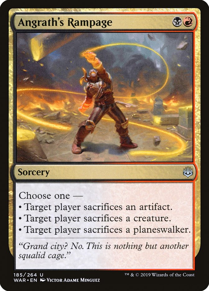 La Fureur d'Angrath [Guerre des Planeswalkers]