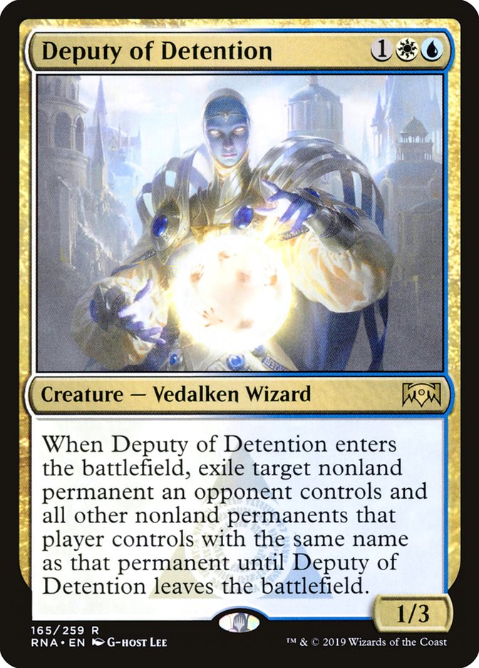 Adjointe de la détention [Allégeance de Ravnica]