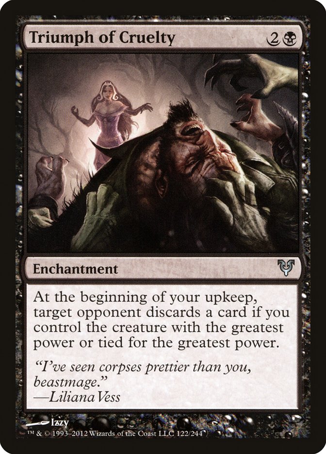 Triomphe de la cruauté [Avacyn Ressuscitée]