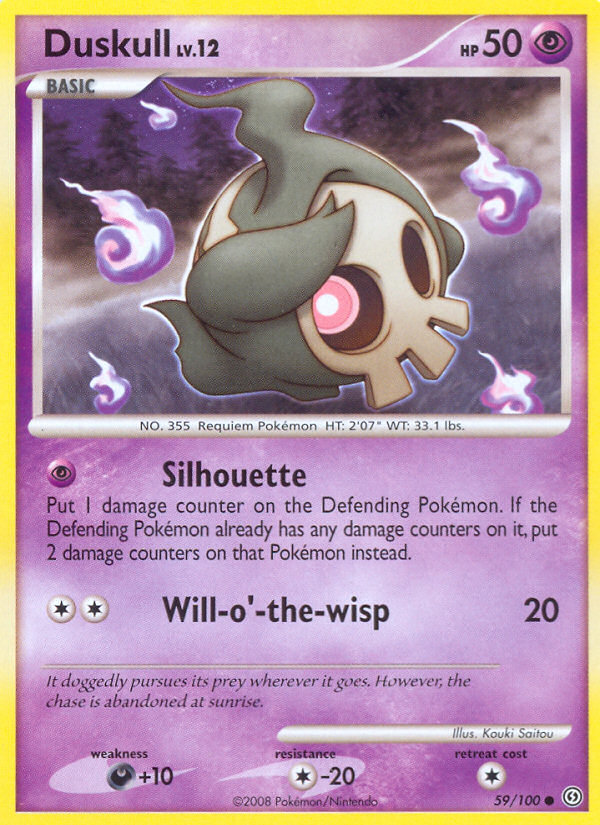 Duskull (59/100) [Platino y Perla: Frente Tormenta]