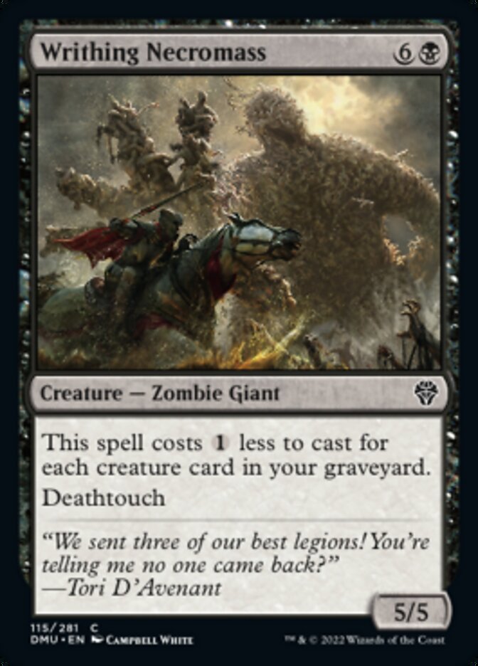 Nécro-masse tordue [Dominaria Uni]