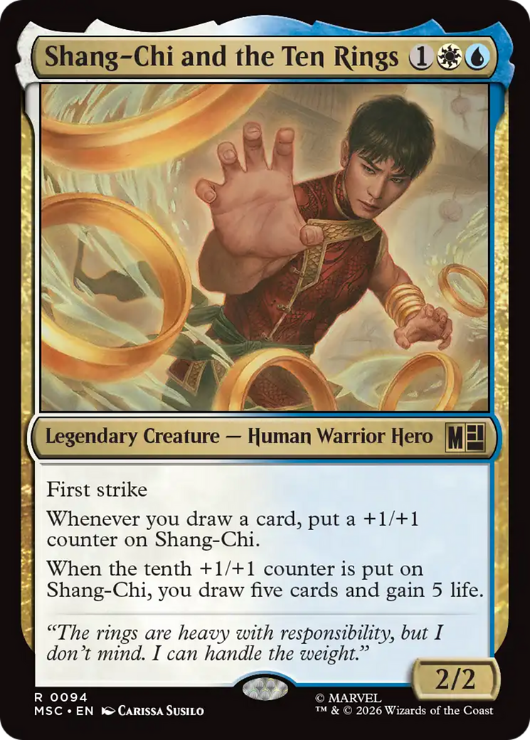 Shang-Chi y los Diez Anillos (Lámina Surge) [Marvel Superhéroes Commander]