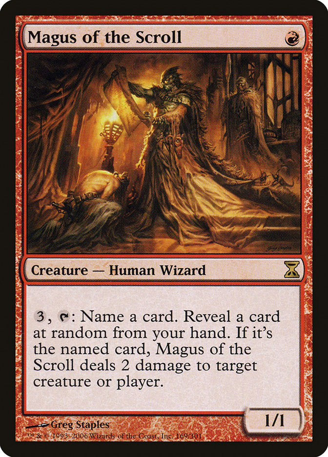 Mage du parchemin [Spirale temporelle]
