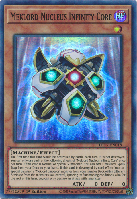 Noyau Meklord Cœur Infini [LED7-FR018] Super Rare