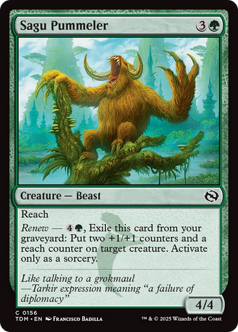Azotador de sagú [Tarkir: Dragonstorm]