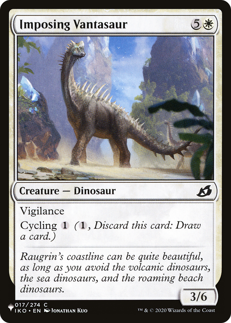 Vantasaur imposant [The List]