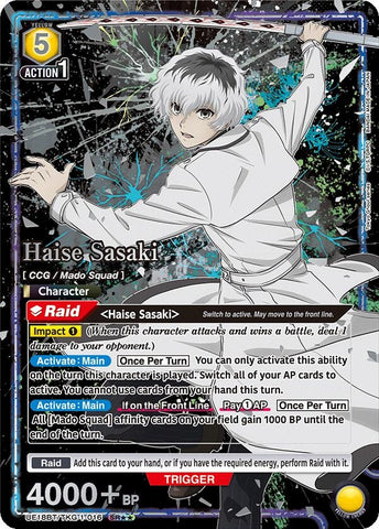 Image for Haise Sasaki (016) (SR**) (UE18BT/TKG-1-016) (UE18BT) - Union Arena