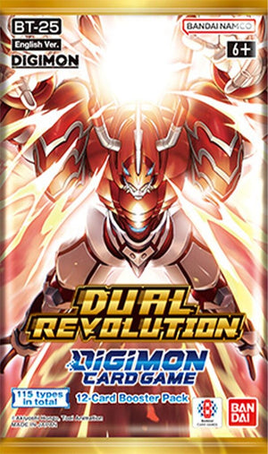Image for Dual Revolution Booster Pack - Digimon Card Game