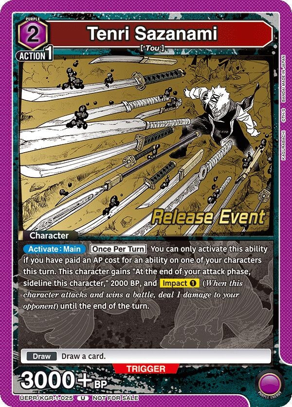 Image for Tenri Sazanami (UEPR/KGR-1-025) (UE16BT_RE) - Union Arena