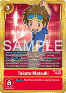 Takato Matsuki [BT17-080] (Bordure dorée) [Advanced Booster Digimon Generation]