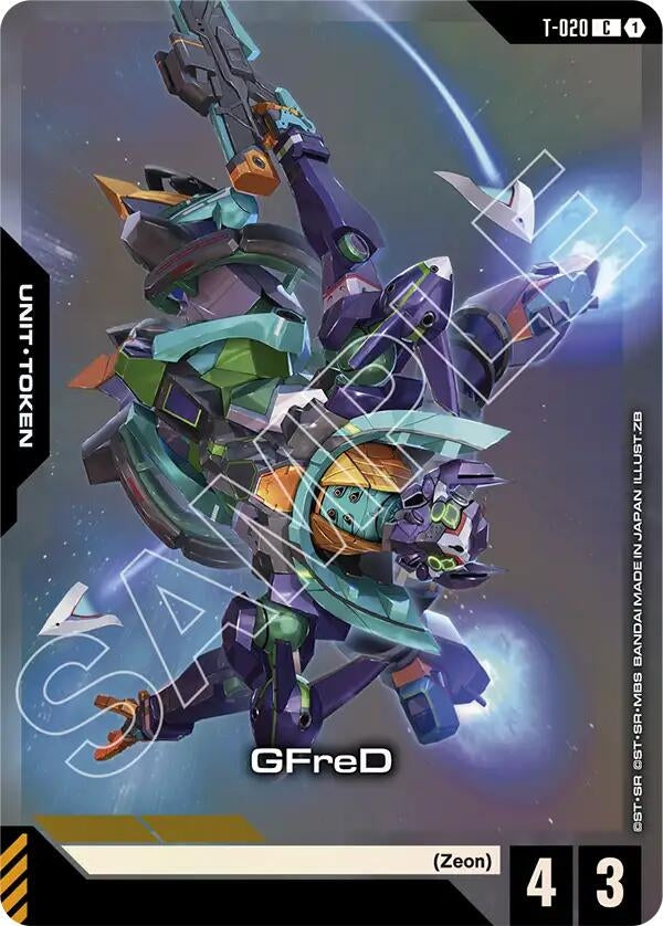 Image for GFreD (T-020) (Premium Card Collection Gundam Assemble) (T-020) (GCG-PR) - Gundam Card Game