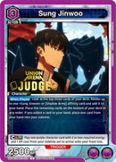 Image for Sung Jinwoo (018) (Judge) (UEPR/SLG-1-018) (UEPR) - Union Arena