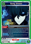 Image for Sung Jinwoo (047) (Judge) (UEPR/SLG-1-047) (UEPR) - Union Arena