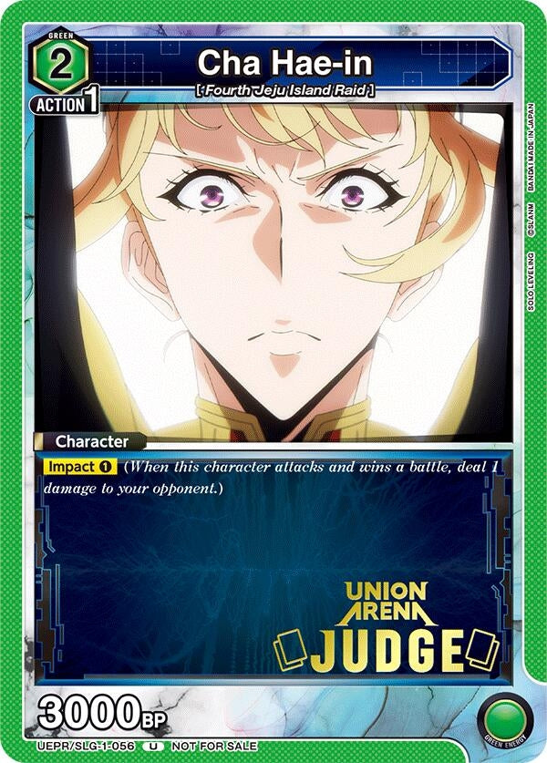 Image for Cha Hae-in (056) (Judge) (UEPR/SLG-1-056) (UEPR) - Union Arena