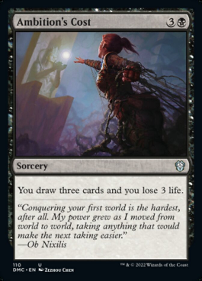 Le Coût de l'ambition [Commandant Dominaria uni]