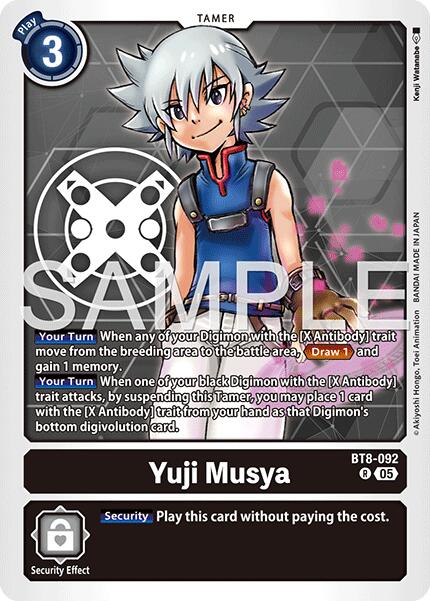 Yuji Musya [BT8-092] (Reedición) [Advanced Booster Digimon Generation]