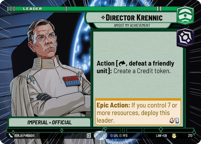 Directeur Krennic - Au Milieu de Mon Succès (Hyperspace) (272) (272) [Une Époque de Non-Droit]