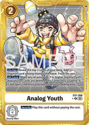 Analog Youth [EX1-066] (Gold Border) [Advanced Booster Digimon Generation]