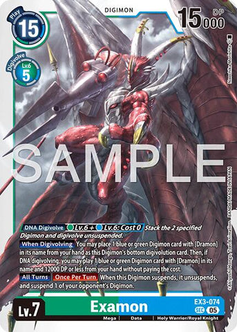 Examon [EX3-074] (Reimpresión) [Advanced Booster Digimon Generation]