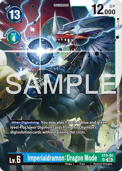 Imperialdramon: Modo Dragón [ST9-06] (Reedición) [Advanced Booster Digimon Generation]