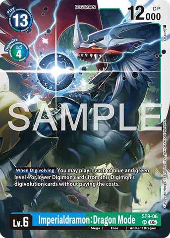Imperialdramon: Modo Dragón [ST9-06] (Reedición) [Advanced Booster Digimon Generation]