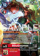 BlitzGreymon [AD1-009] (Arte Alternativo) [Digimon Generation - Booster Avanzado]