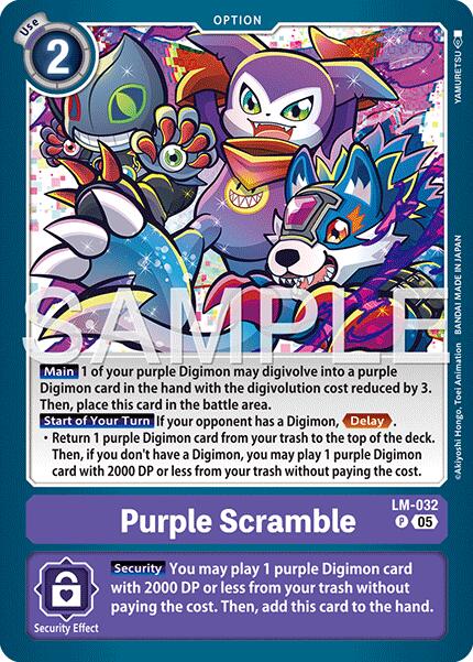 Revuelto Morado [LM-032] (Reedición) [Generación Digimon de refuerzo avanzado]