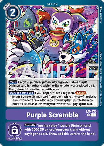 Revuelto Morado [LM-032] (Reedición) [Generación Digimon de refuerzo avanzado]