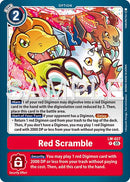 Red Scramble [LM-027] (Reimpresión) [Generación Digimon de refuerzo avanzado]
