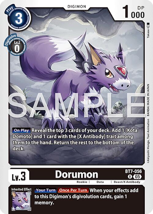 Dorumon [BT7-056] (Réédition) [Advanced Booster Digimon Generation]