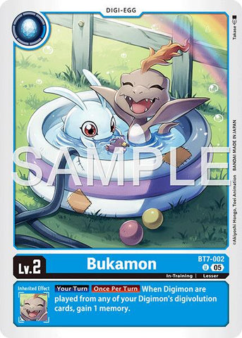 Bukamon [BT7-002] (Réédition) [Booster Avancé Digimon Generation]