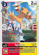 Agumon [BT13-008] - BT13-008 (Reimpresión) [Advanced Booster Digimon Generation]