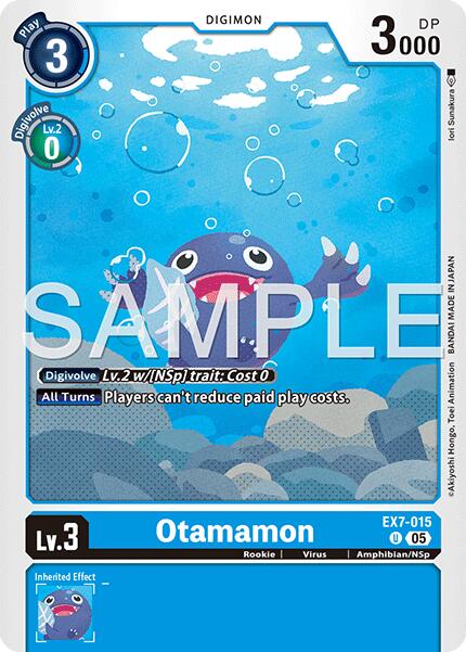 Otamamon [EX7-015] (Reedición) [Advanced Booster Digimon Generation]