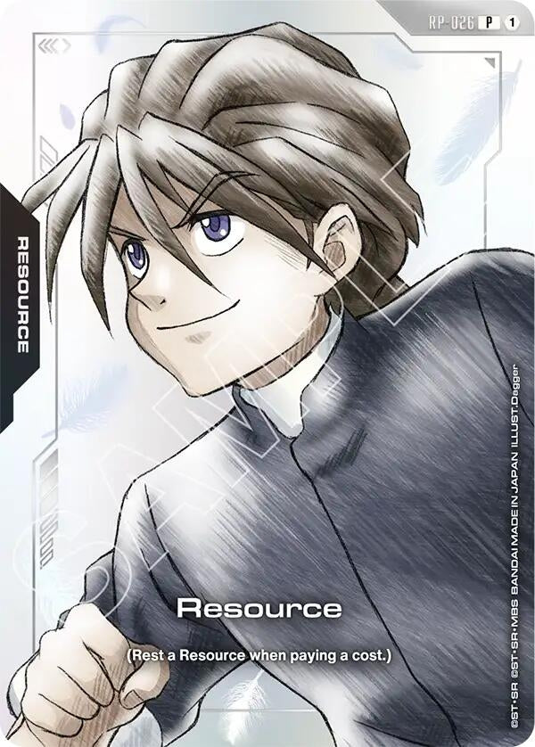 Image for Resource (RP-026) (Mobile Suit Gundam Wing) (RP-026) (RP) - Gundam Card Game