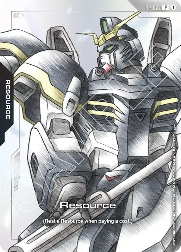 Image for Resource (RP-027) (Mobile Suit Gundam Wing) (RP-027) (RP) - Gundam Card Game
