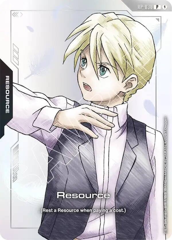 Image for Resource (RP-030) (Mobile Suit Gundam Wing) (RP-030) (RP) - Gundam Card Game