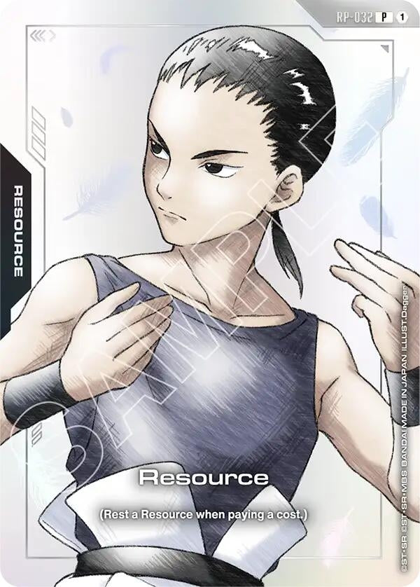 Image for Resource (RP-032) (Mobile Suit Gundam Wing) (RP-032) (RP) - Gundam Card Game