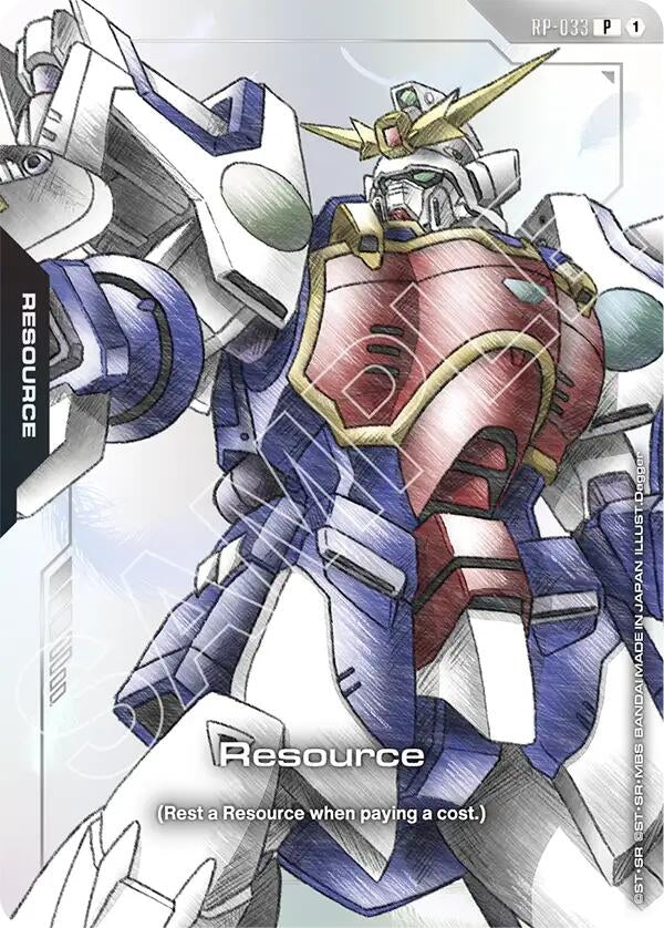 Image for Resource (RP-033) (Mobile Suit Gundam Wing) (RP-033) (RP) - Gundam Card Game