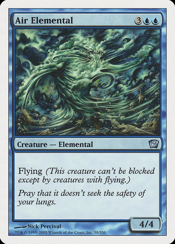 Elemental de aire [Novena edición]