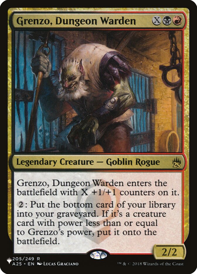 Grenzo, Garde de donjon [The List]