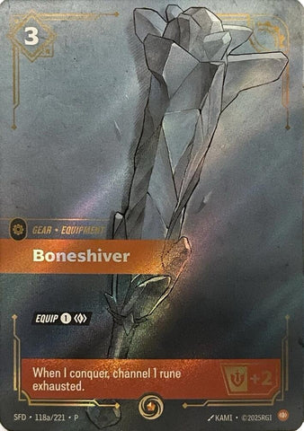 Image for Boneshiver (118a/221) (OPP) - Riftbound: League of Legends Trading Card Game