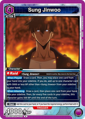 Image for Sung Jinwoo (020) (UE17BT/SLG-1-020) (UE17BT) - Union Arena